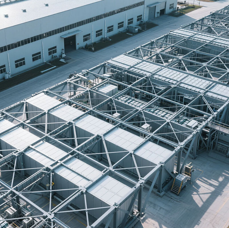 custom steel structure factory
