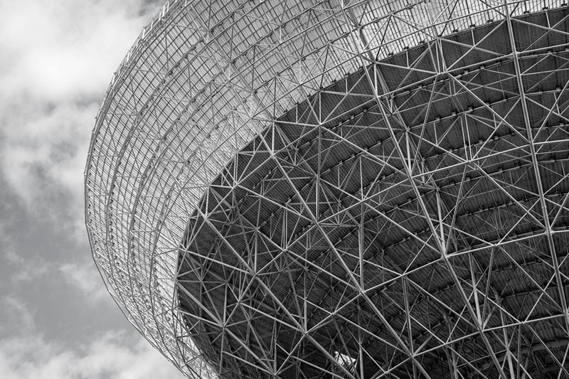 modular space truss in stadium architecture