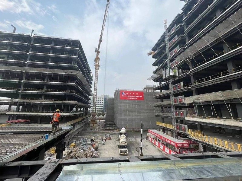 Shanghai Bankcard Industrial Park Lot 8 Steel Structure Assembly Building