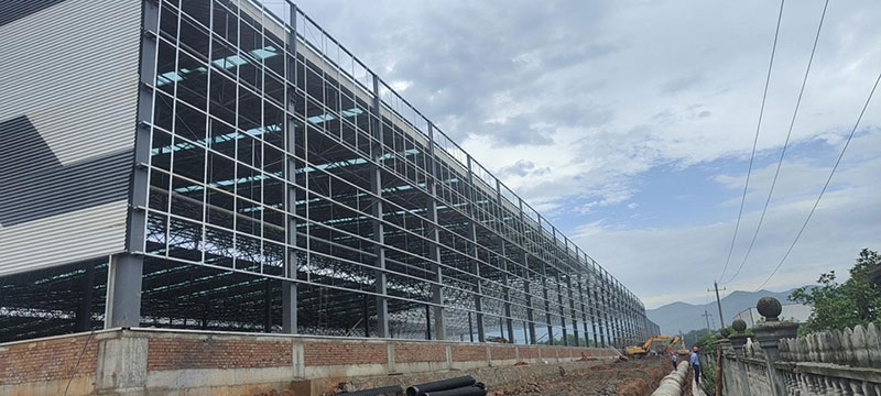 Prefab factory buildings