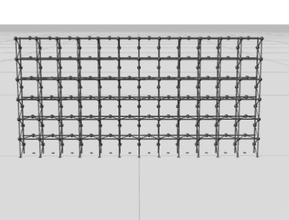 3D model of space frame structure of Xintiandi steel structure official website