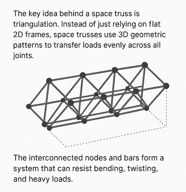 3D space trusses