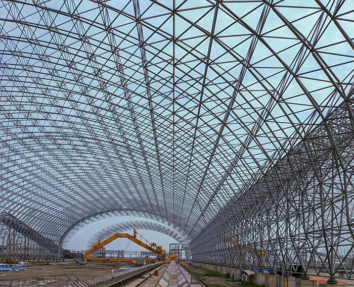 key benefits of space truss structure