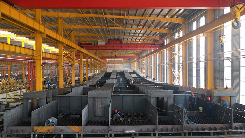 Steel structure manufacturing processes