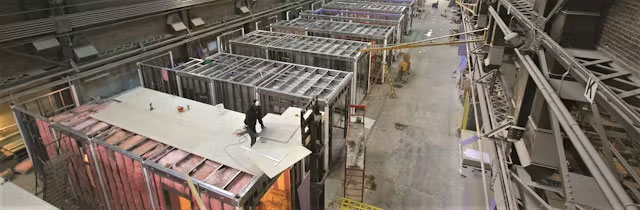 Steel structure workshop